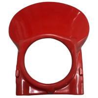 Frontal porta farol / carenagem MACAL EC 50 ENDURO / JUNIOR / TT / vermelho - HP